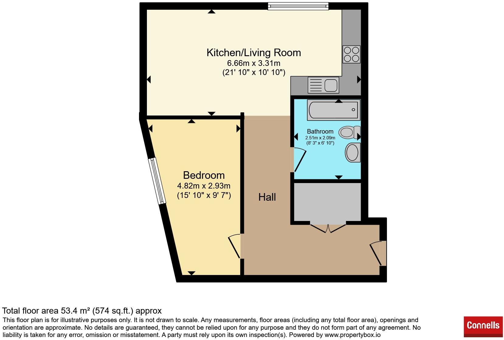 Essex Street, Birmingham floorplan