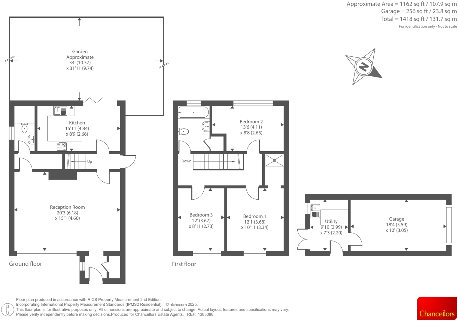 Burns Crescent, Bicester floorplan