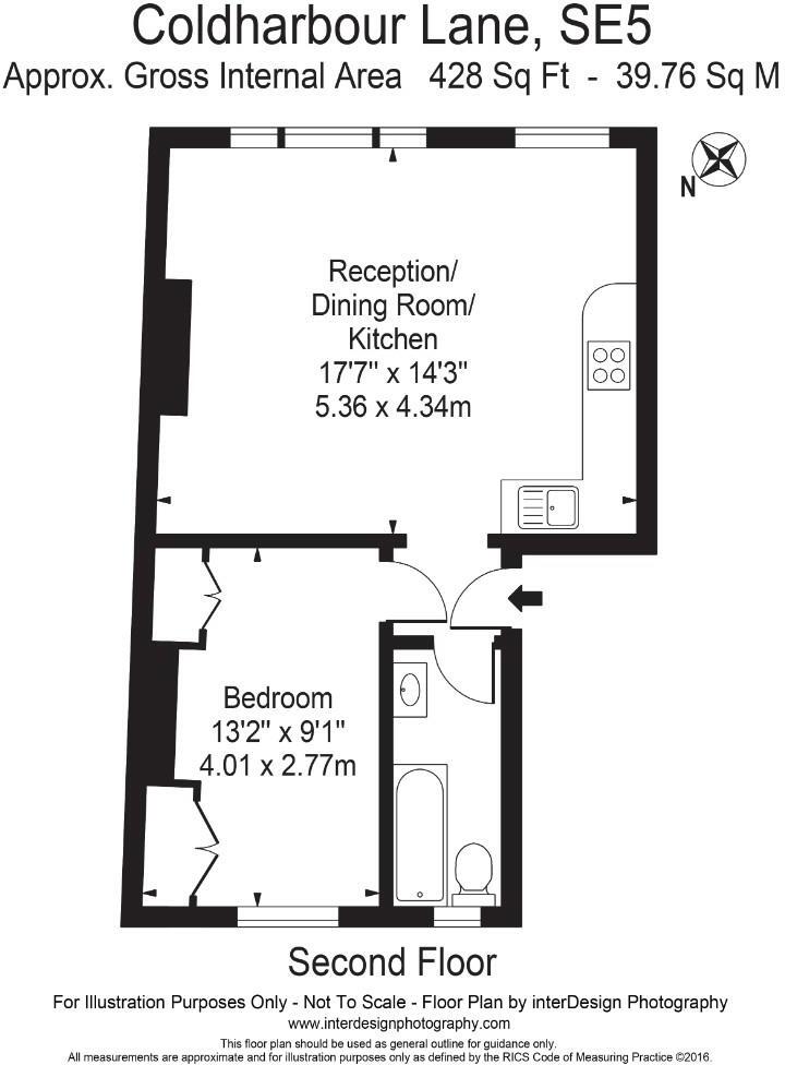 Coldharbour Lane, London, SE5 floorplan