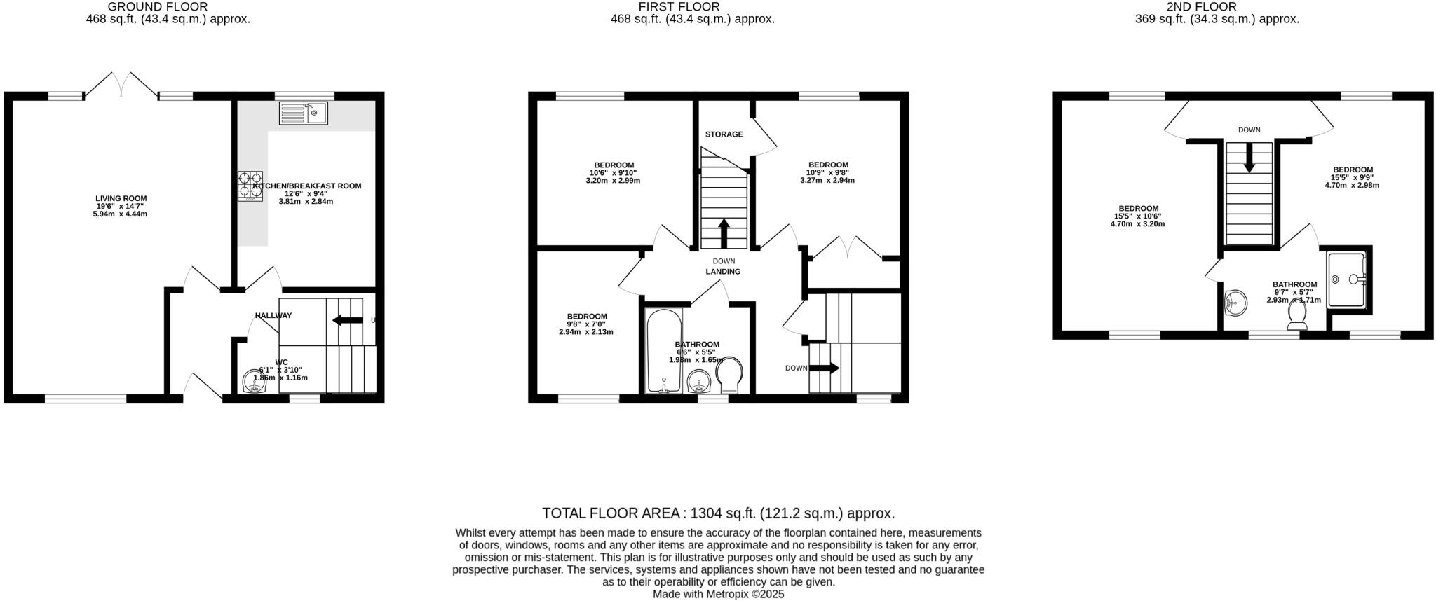 Lavender Crescent, St. Albans, Hertfordshire, AL3 floorplan