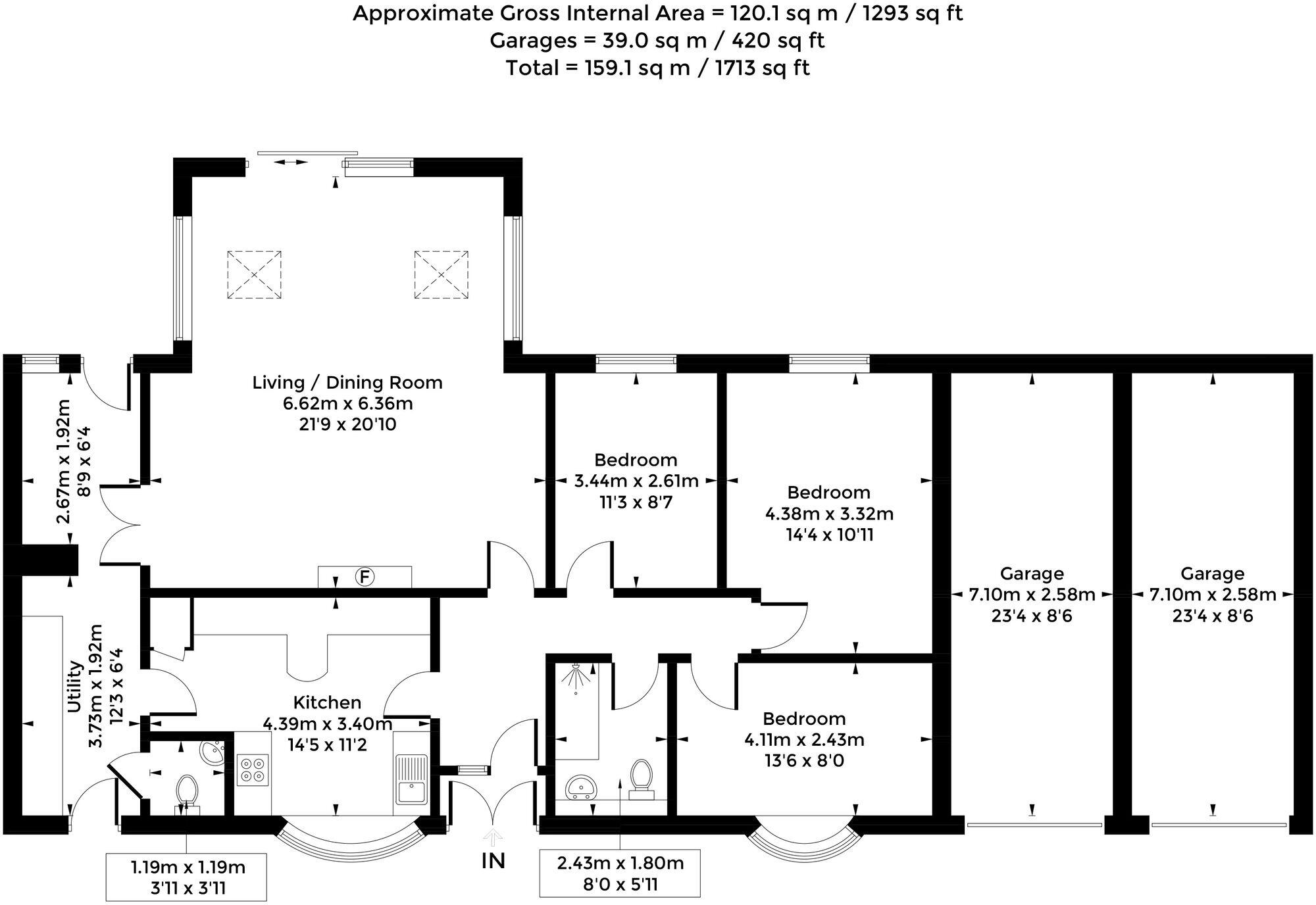 Meadow Lane, Oxford, OX4 floorplan