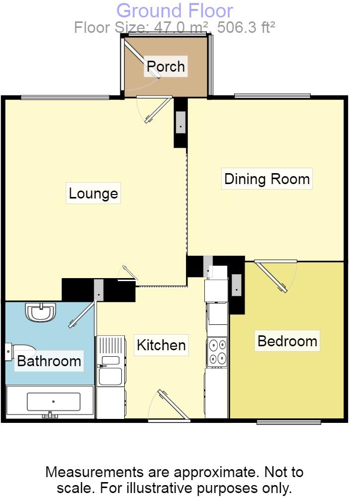 Kilner Bank, Dalton, 2Huddersfield, HD5 floorplan