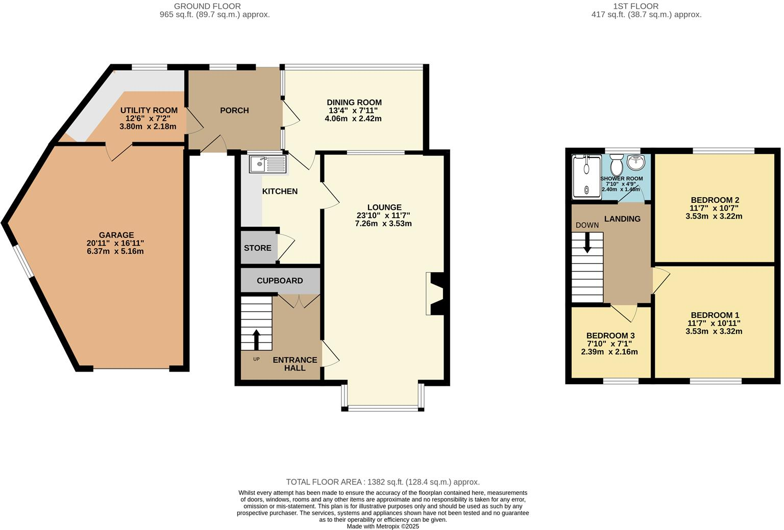 Austen Drive, Bramley, Rotherham floorplan