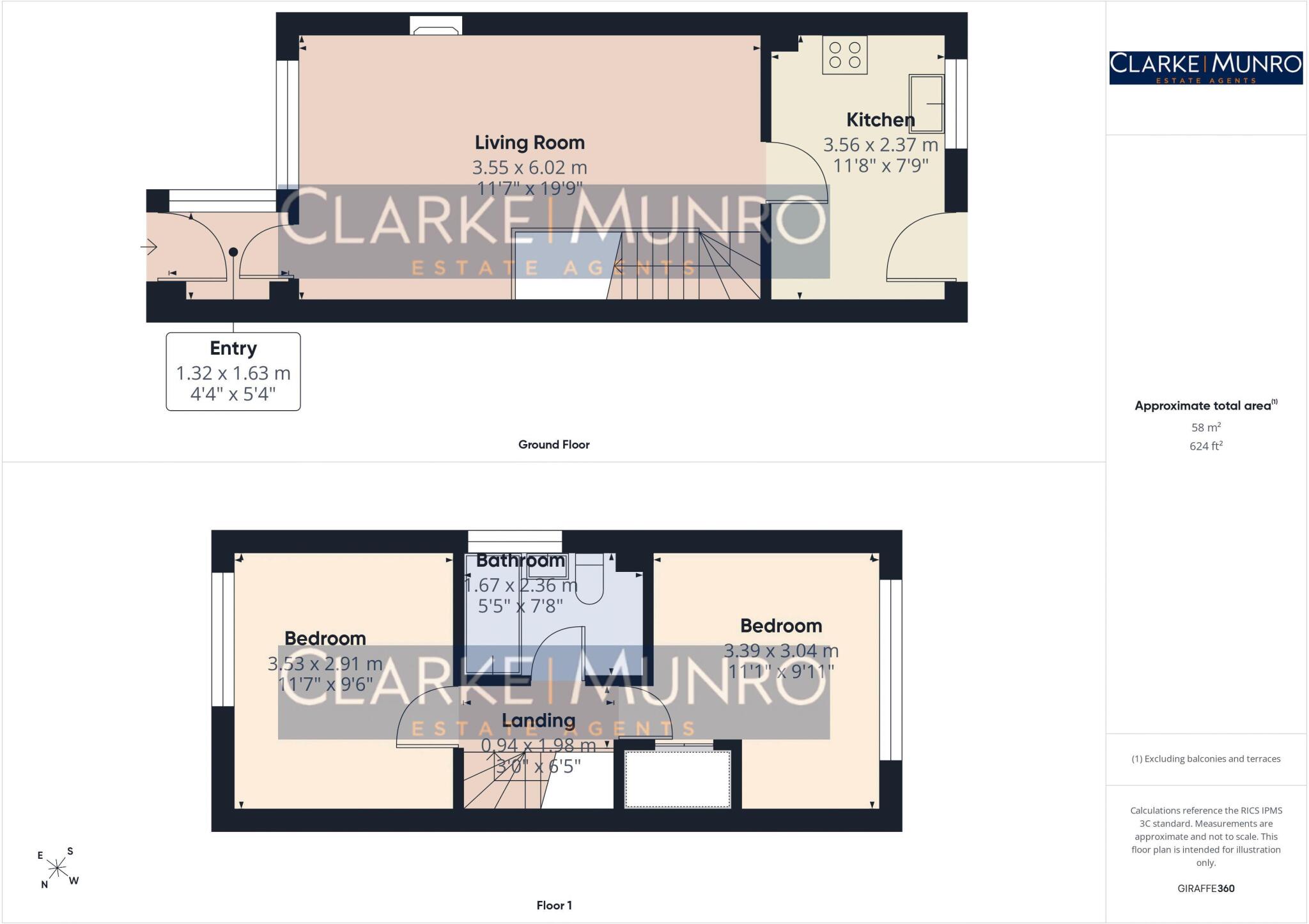 Wallington Walk, Billingham floorplan