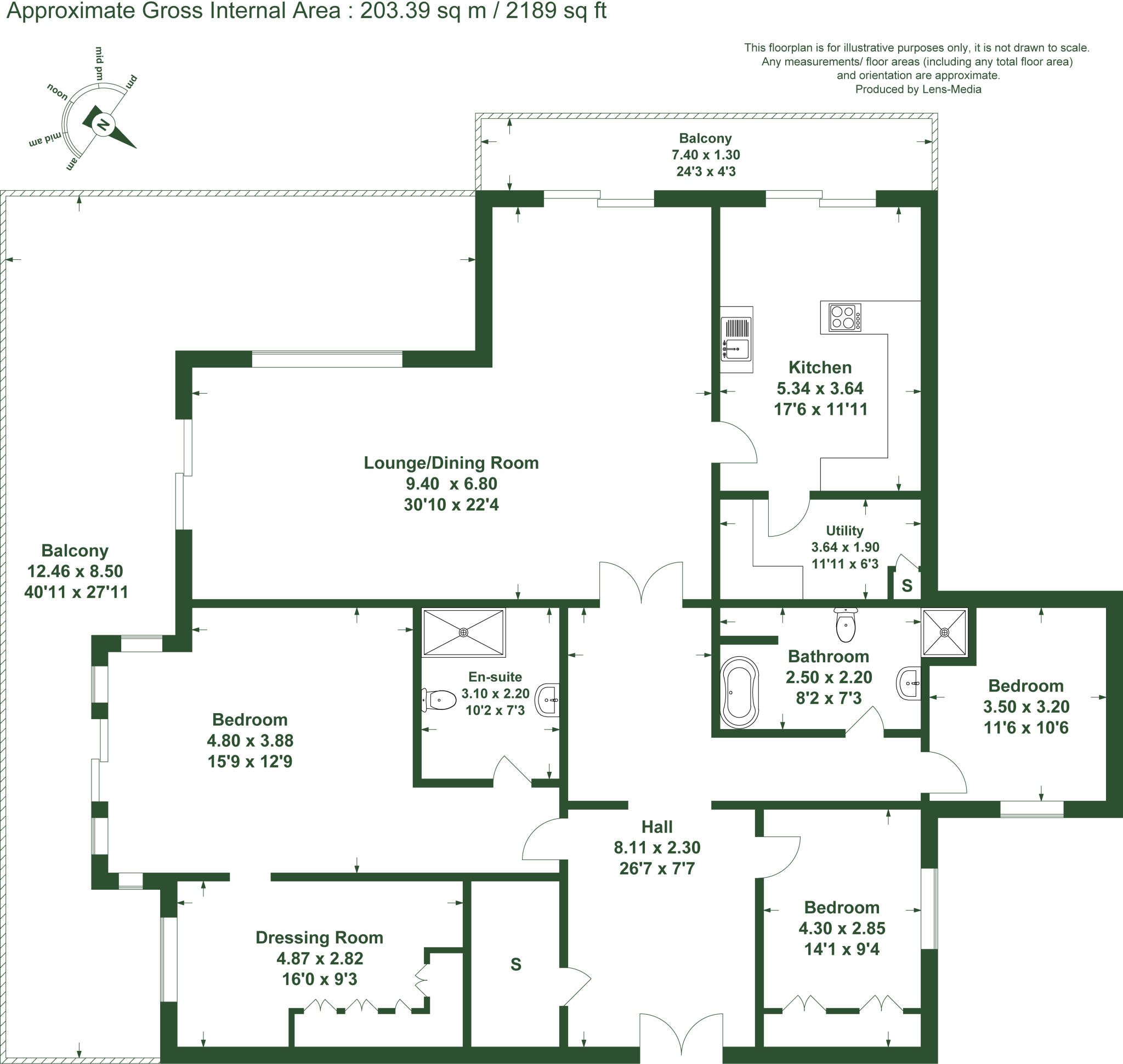 St. Annes Road West, Lytham St. Annes, Lancashire floorplan