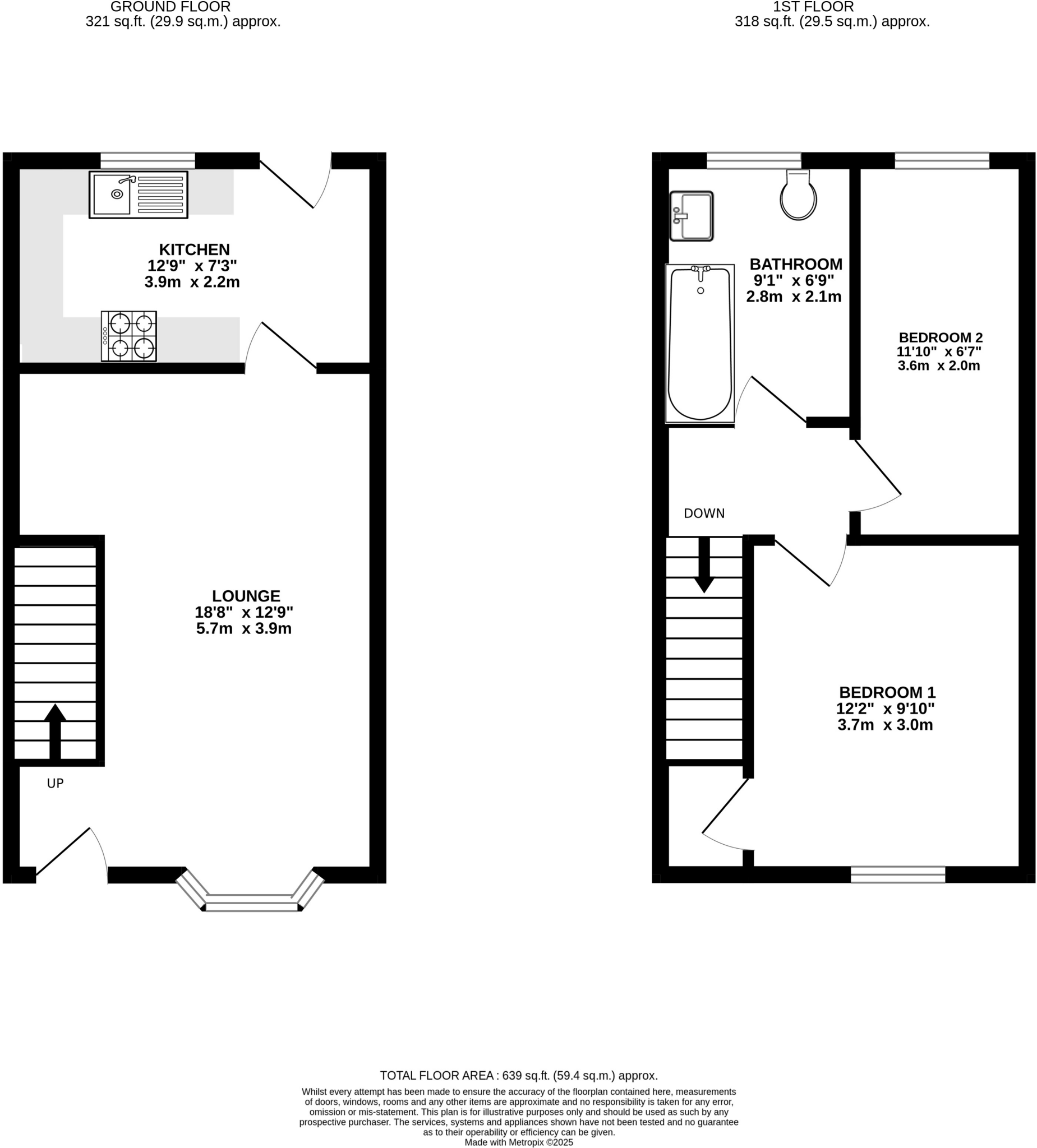 Grove Court, Gainsborough floorplan
