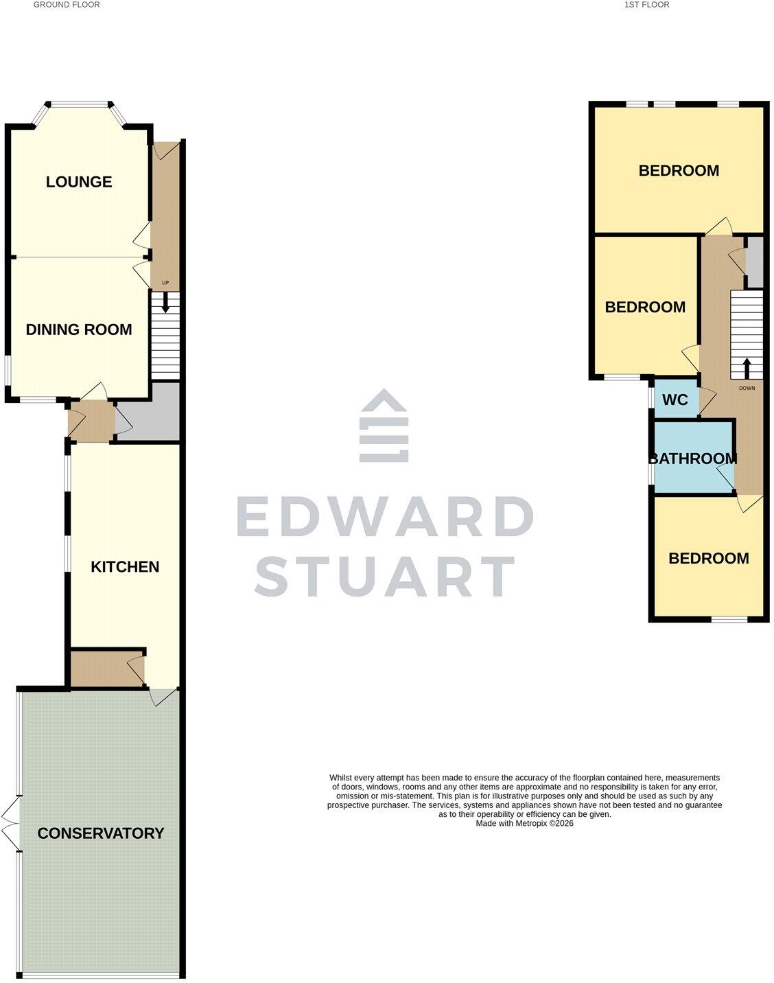 Crown Street, Peterborough, Cambridgeshire, PE1 floorplan