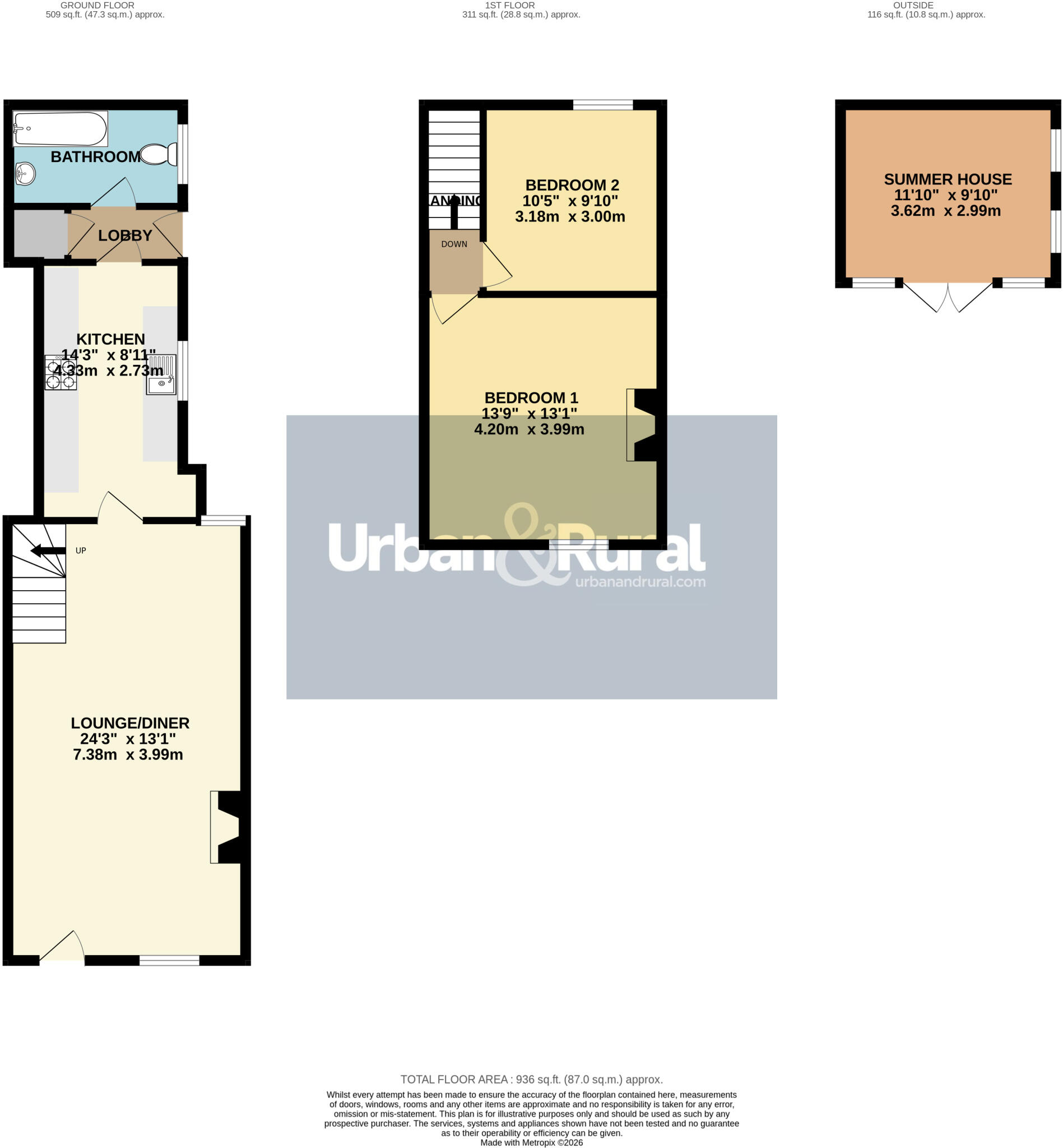 Duke Street, Aspley Guise, Bedfordshire, MK17 floorplan