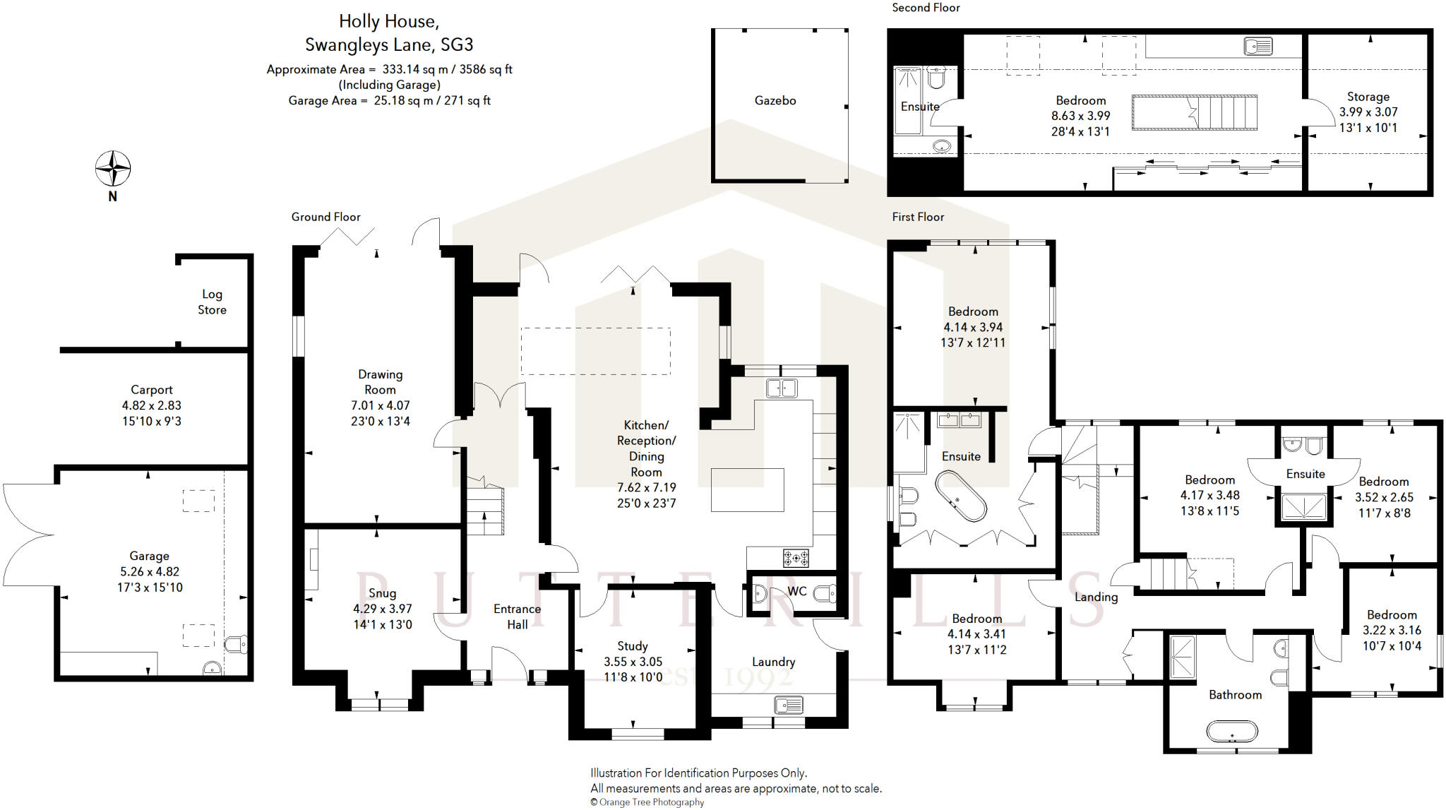 Swangleys Lane, Knebworth, Hertfordshire, SG3 floorplan