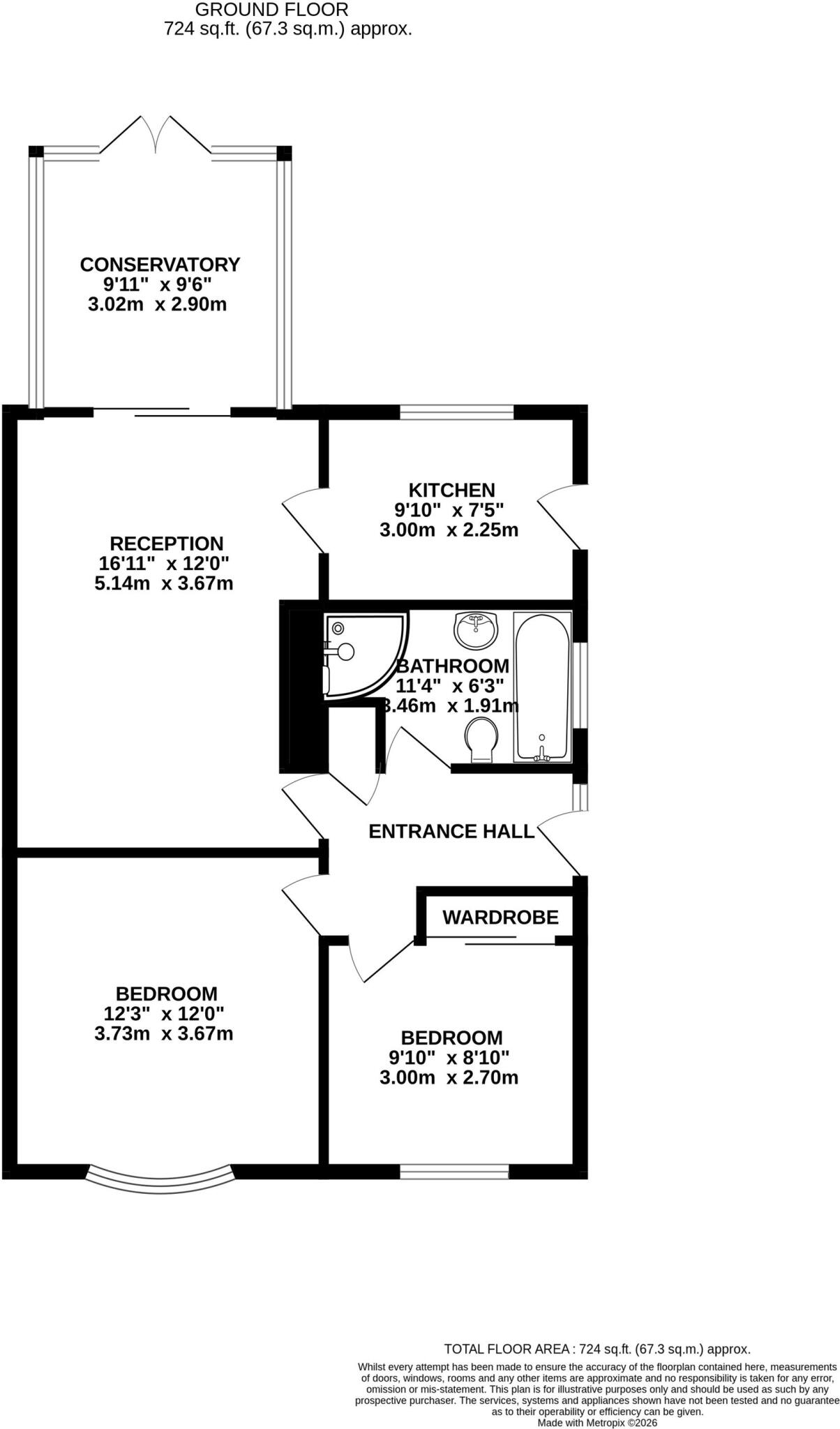 Dalebrook Road, Burton-On-Trent, DE15 floorplan