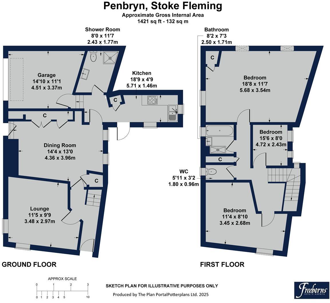Dartmouth Road, Stoke Fleming floorplan