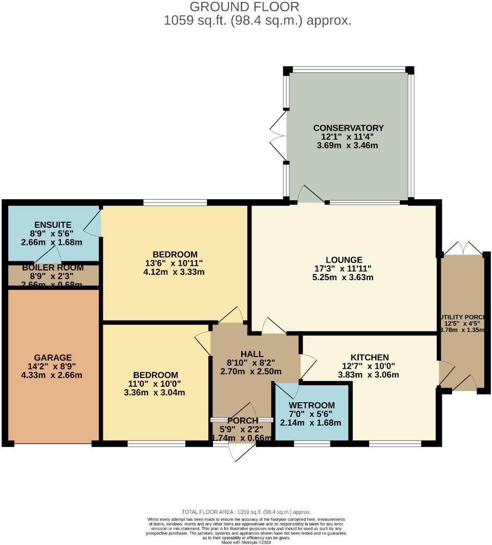 Fairway, Bramhall floorplan