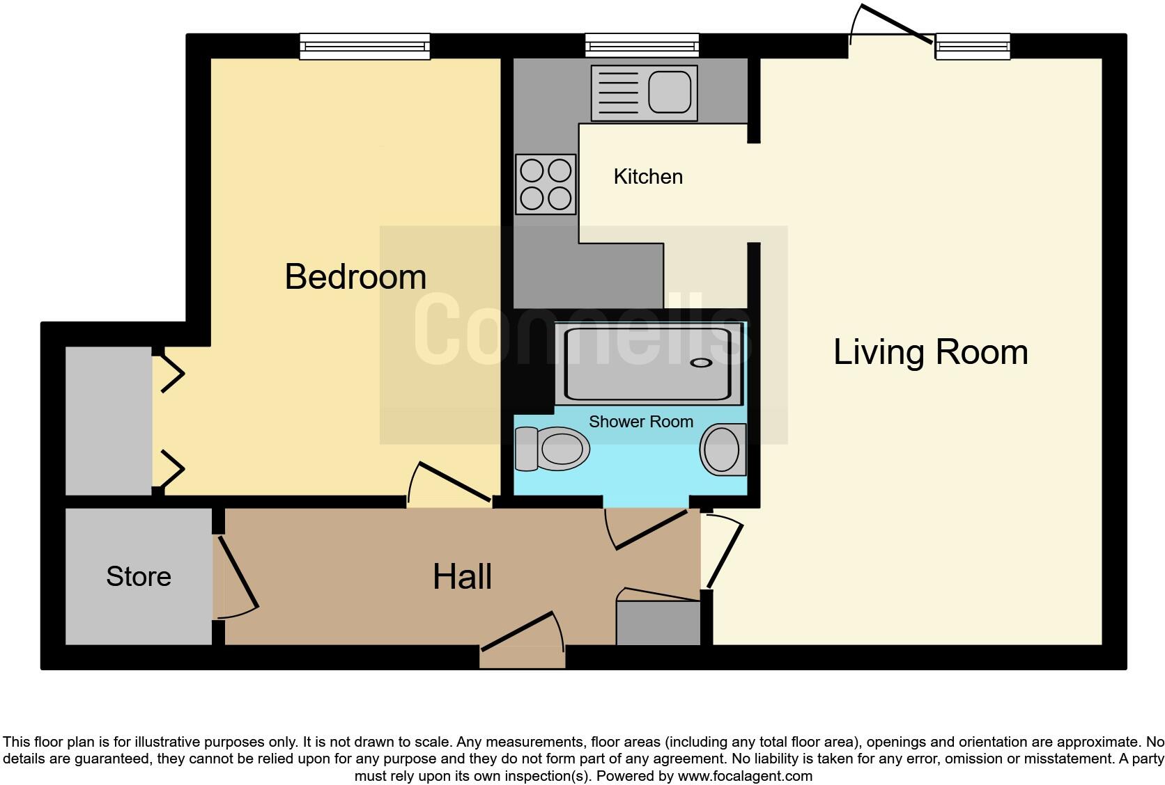 Oakley Road, Southampton floorplan