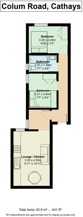 Colum Road, Cathays floorplan
