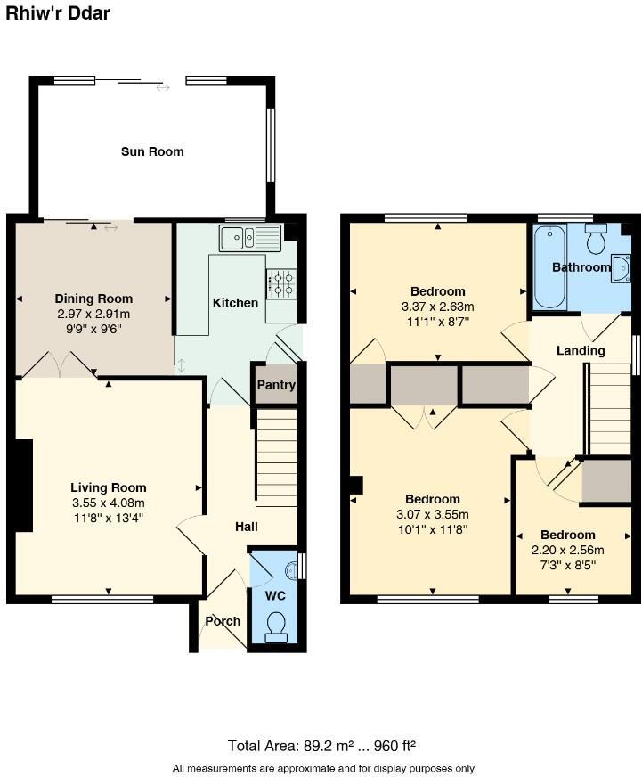 Rhiw'r Ddar, Taffs Well, Cardiff floorplan