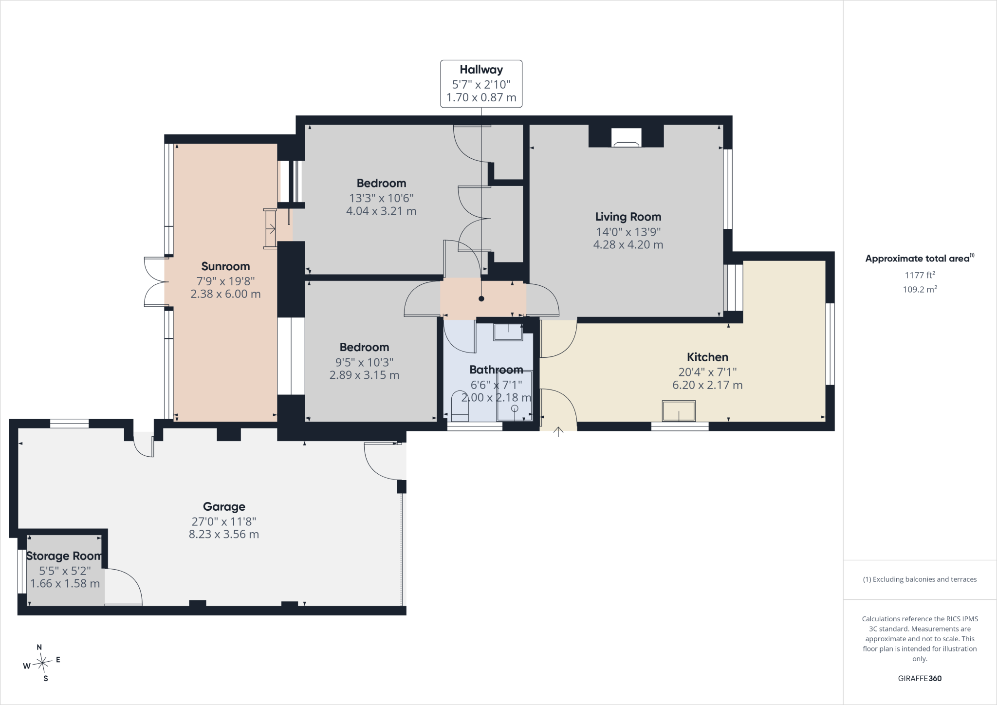 Bamford Road, Inkersall floorplan