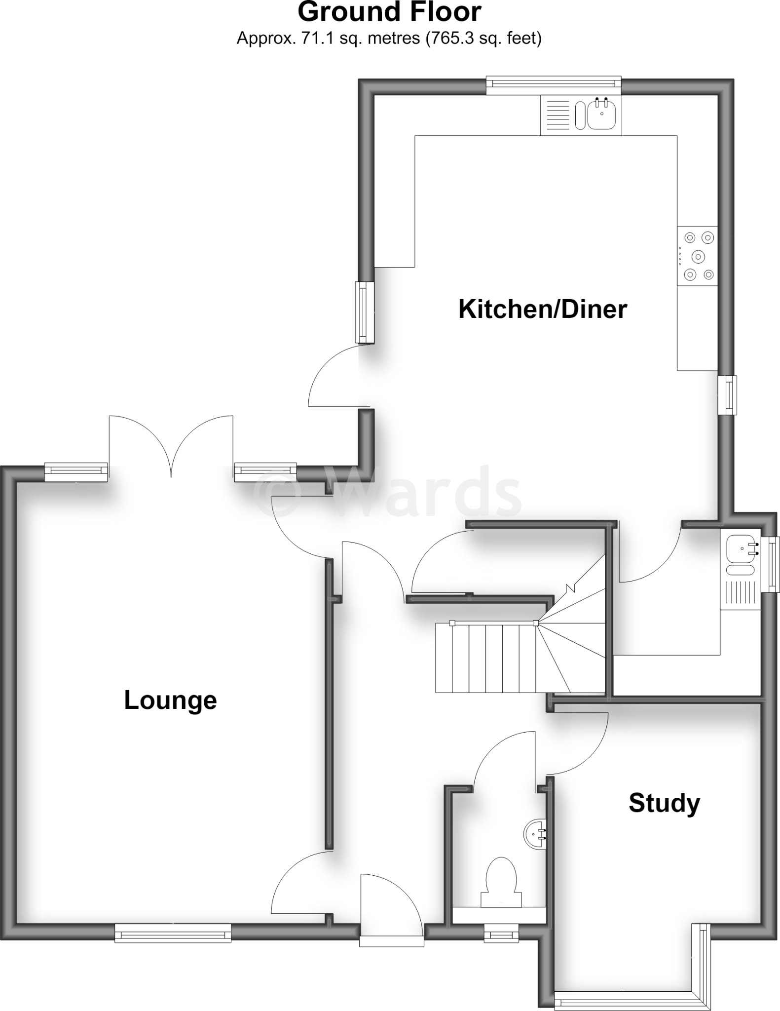 Castleridge Drive, Greenhithe, Kent floorplan
