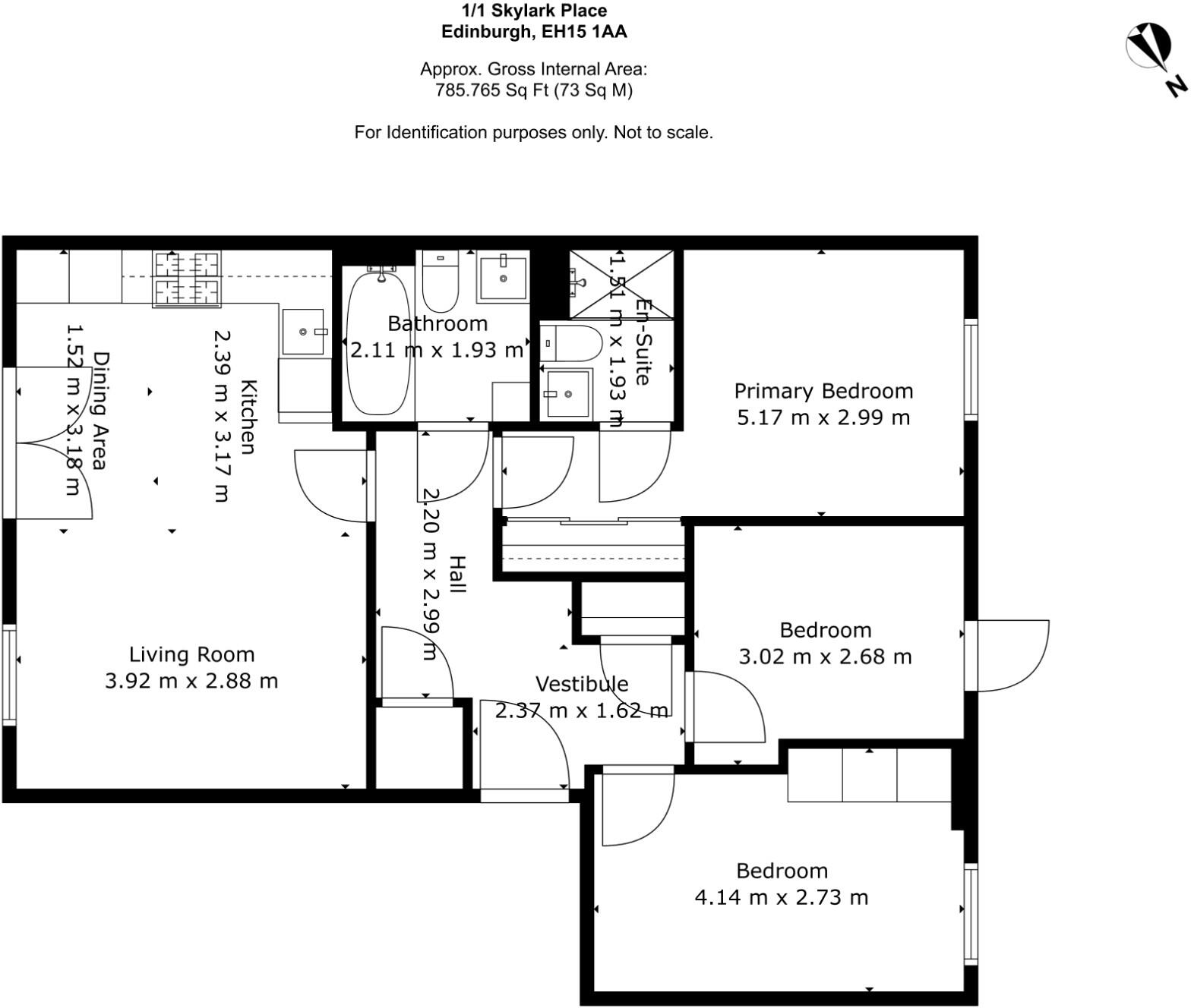 Skylark Place, Edinburgh, EH15 floorplan
