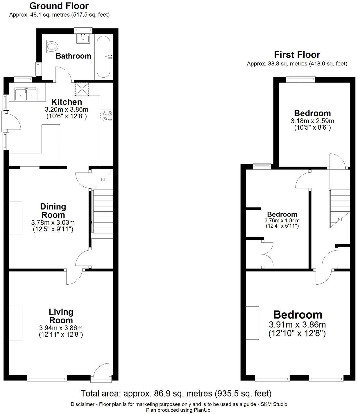 40 Summer Street floorplan