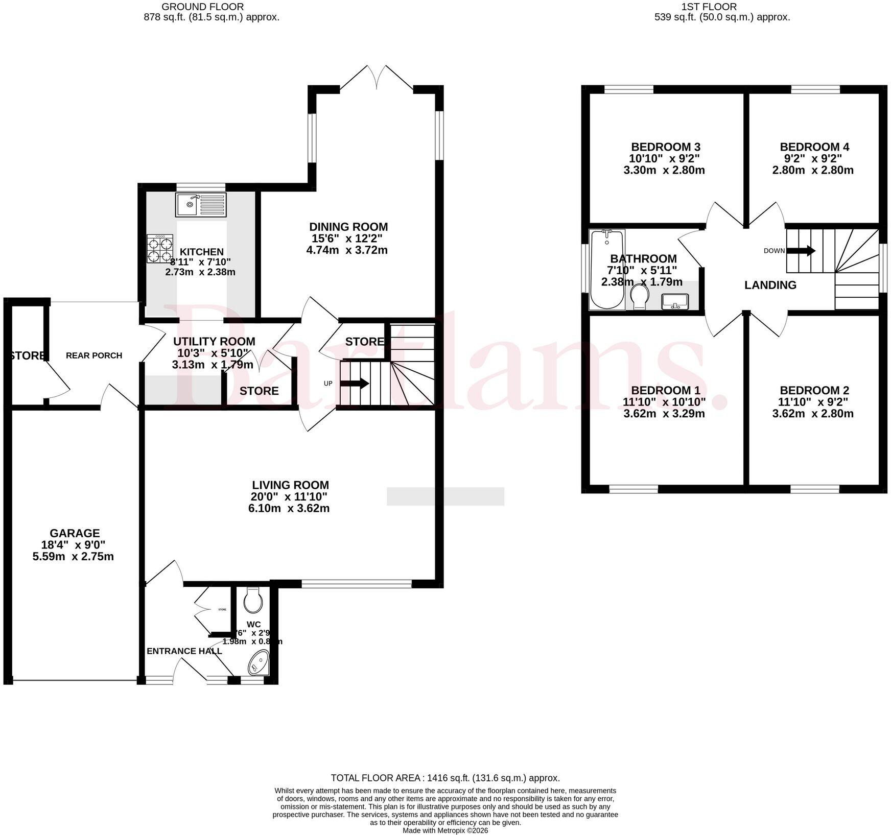 Windmill Lane, Castlecroft, WV3 floorplan