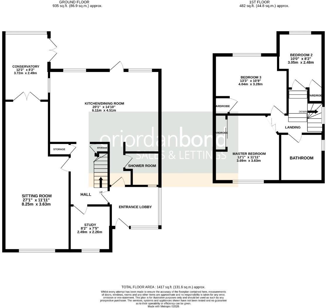 Chulmleigh Walk, Abington Vale, Northampton NN3 floorplan