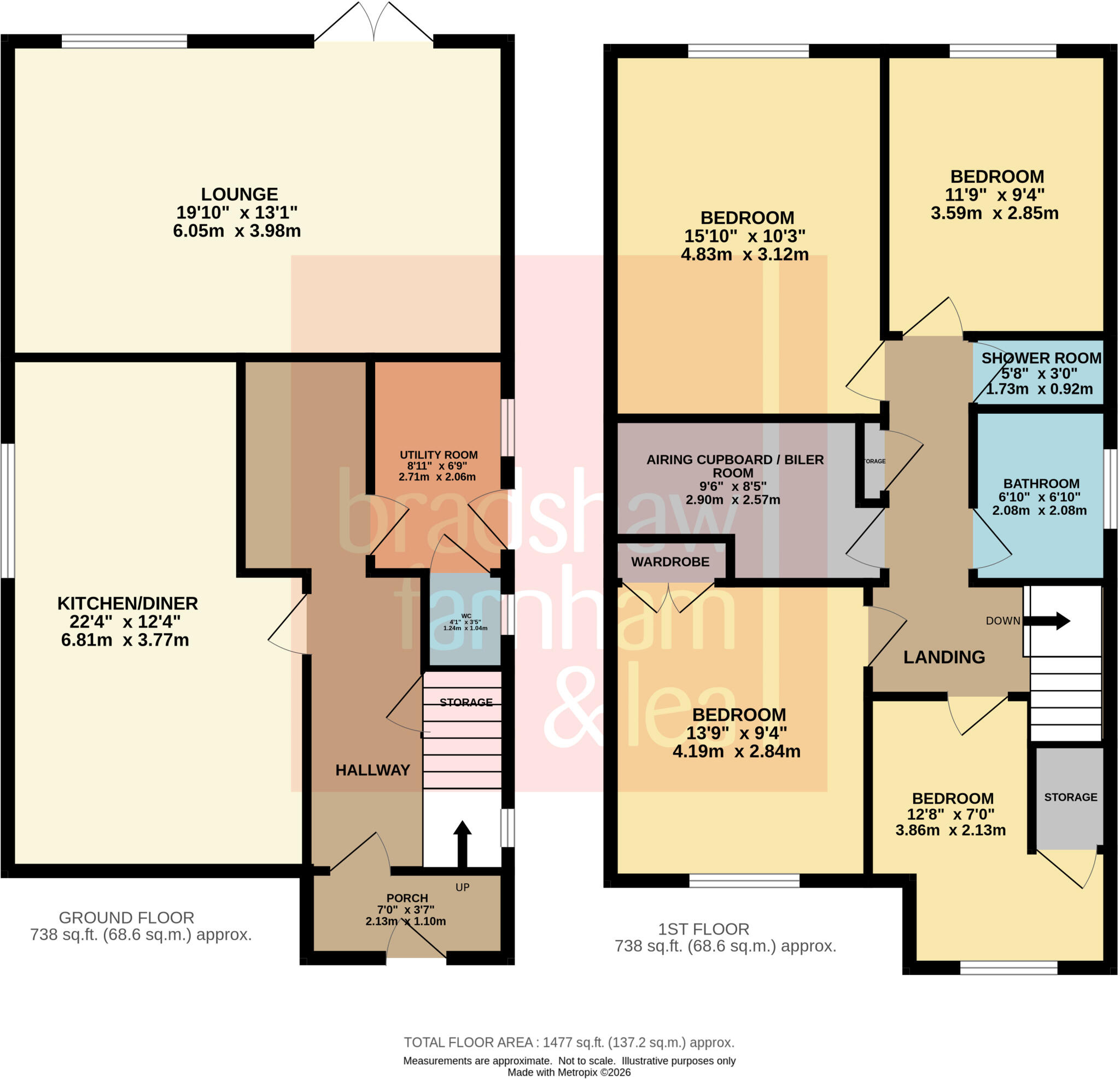 Beech Avenue, Upton, Wirral, Merseyside, CH49 floorplan