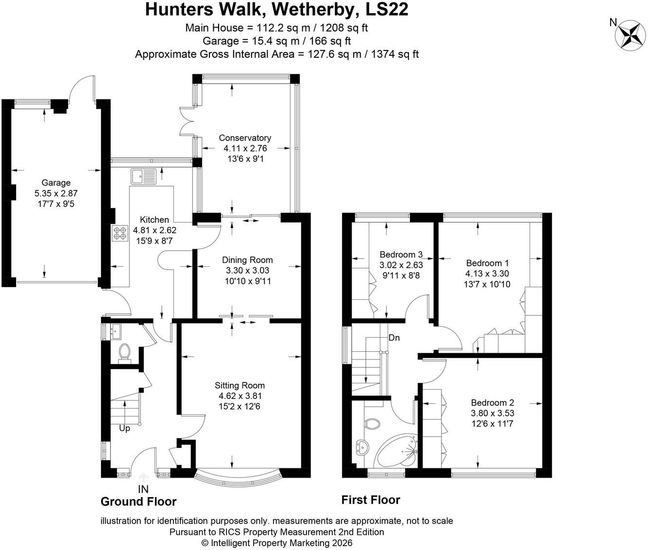 Wetherby ~ Hunters Walk, LS22 floorplan