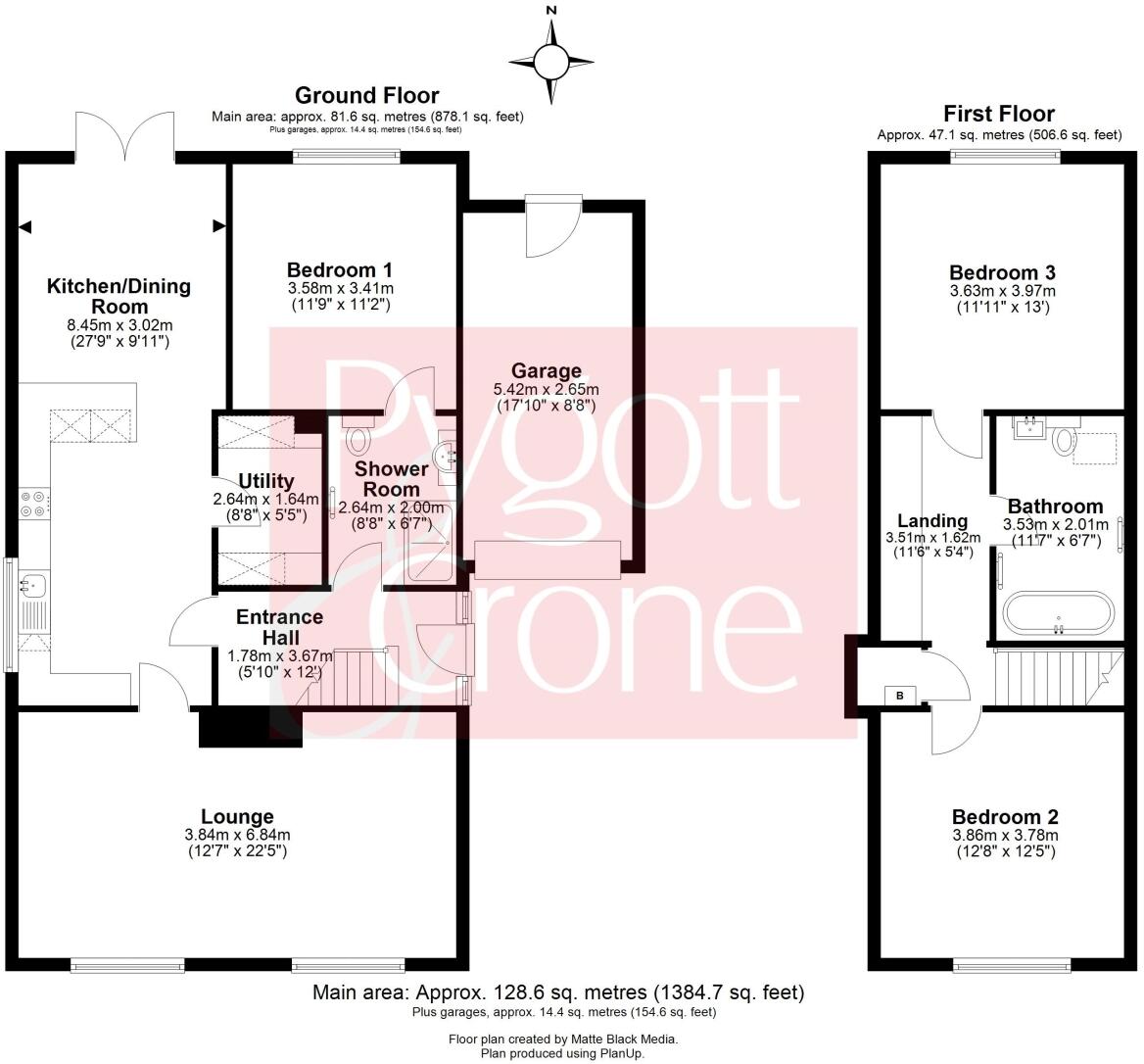 Deldale Road, Wyberton, Boston, Lincolnshire, PE21 floorplan
