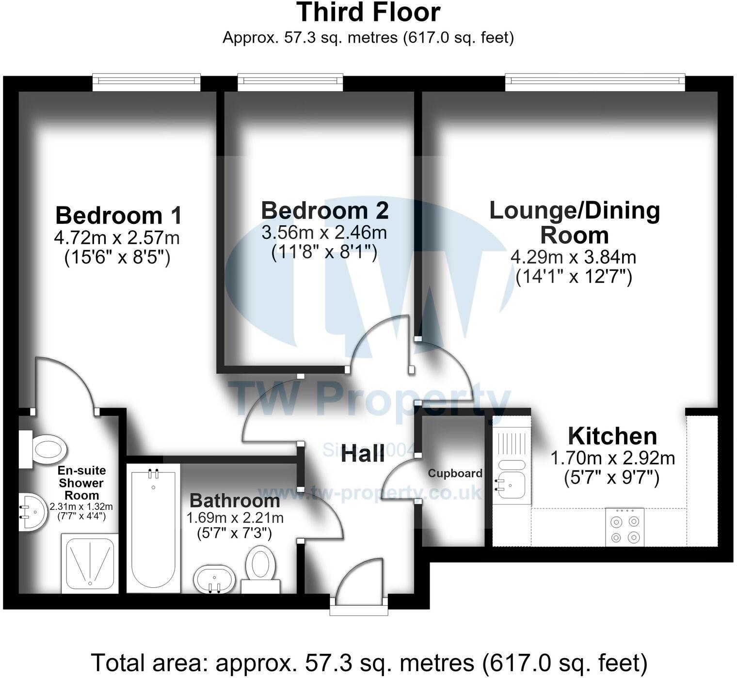 Kingswood Road, Tunbridge Wells, TN2 floorplan