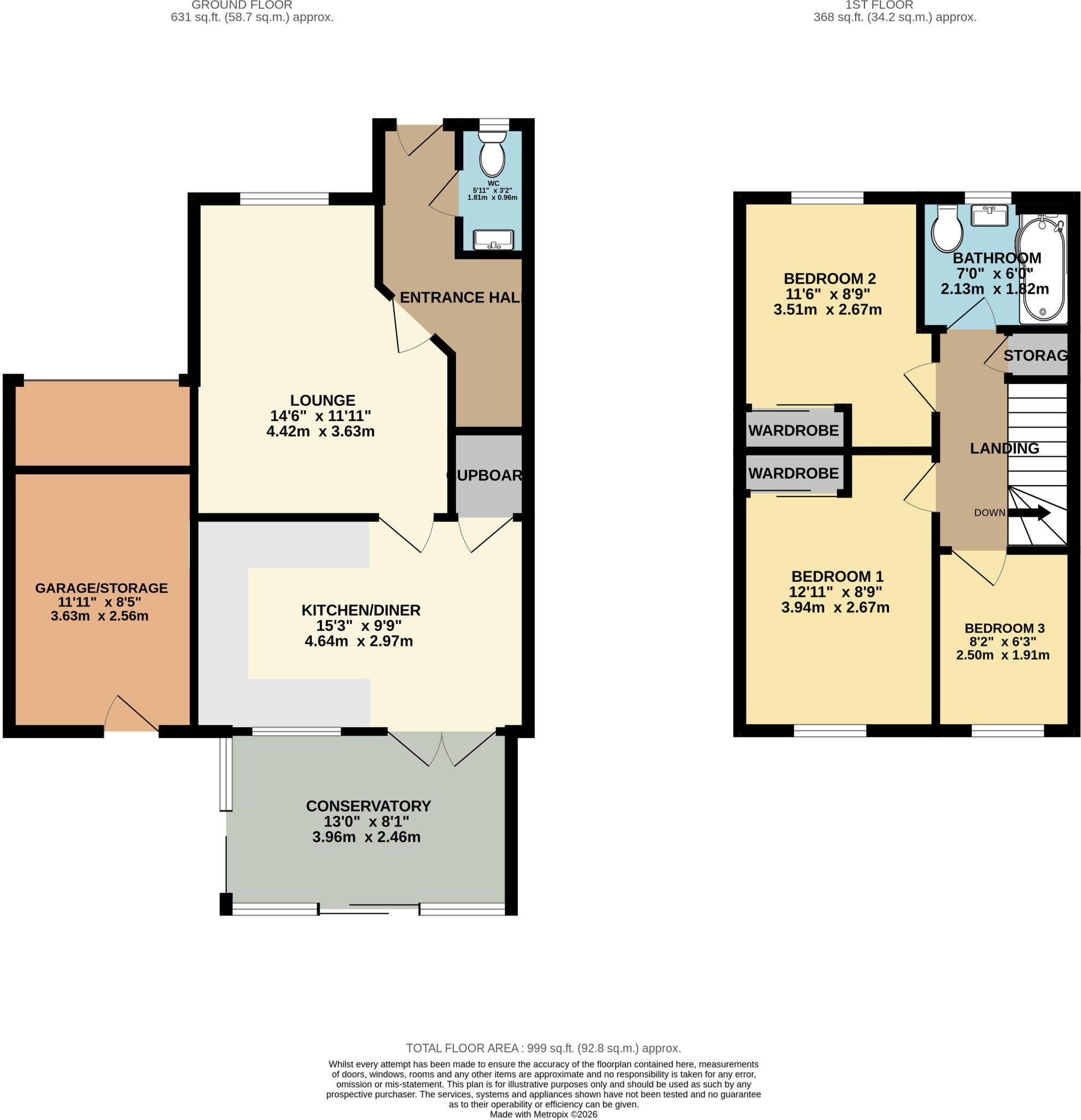 Flavian Road, Lincoln floorplan