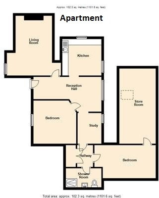 Hereford Road, Leominster, Herefordshire, HR6 8JS floorplan
