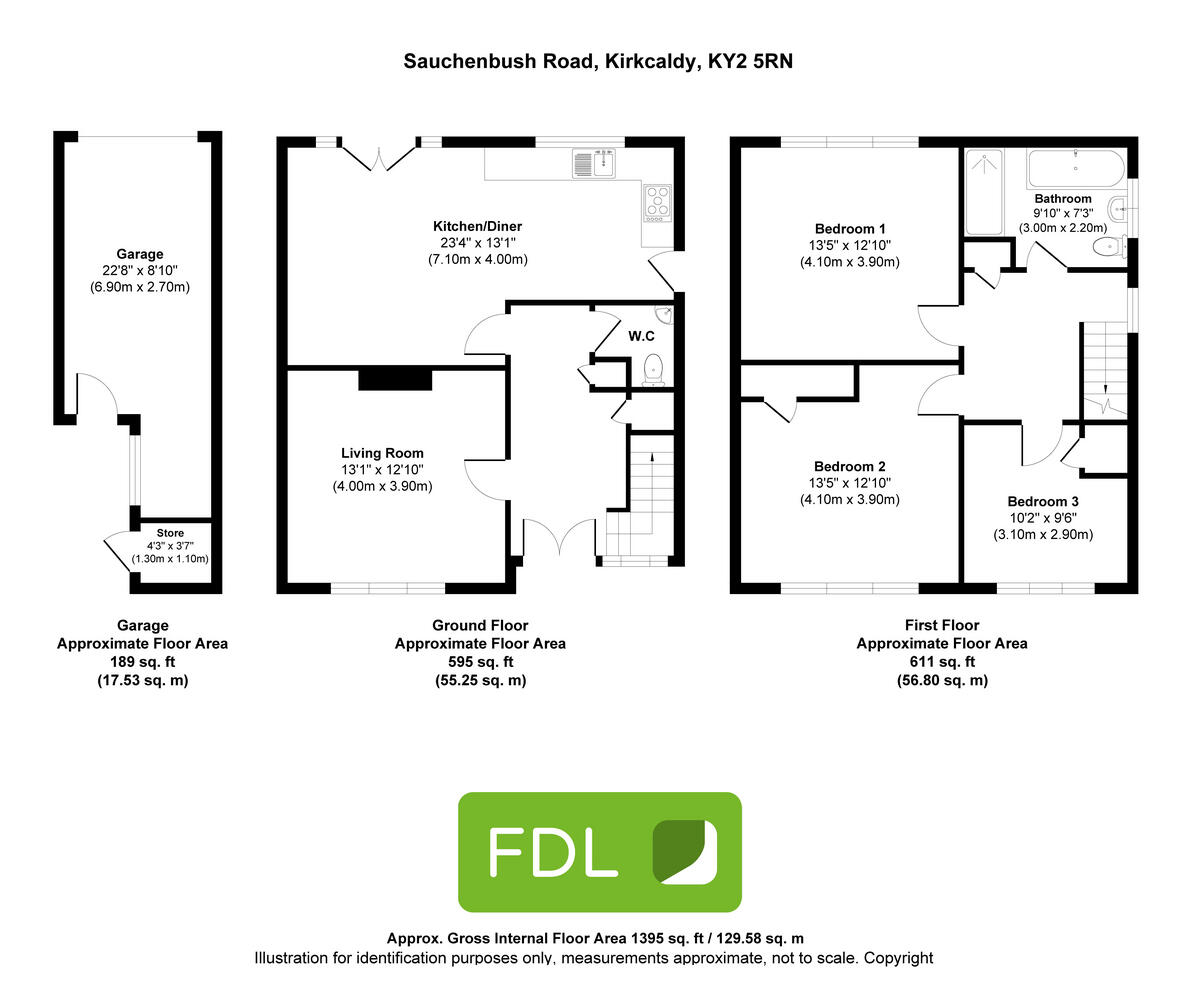 Sauchenbush Road, Kirkcaldy, KY2 floorplan
