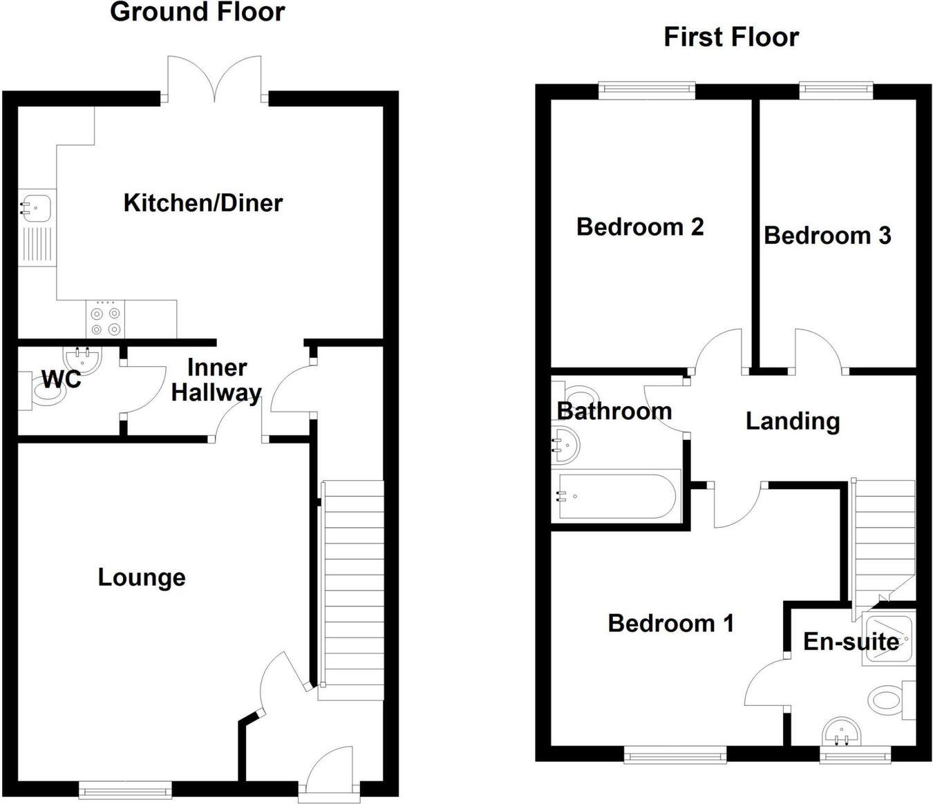Monaco Way, Bourne, PE10 floorplan