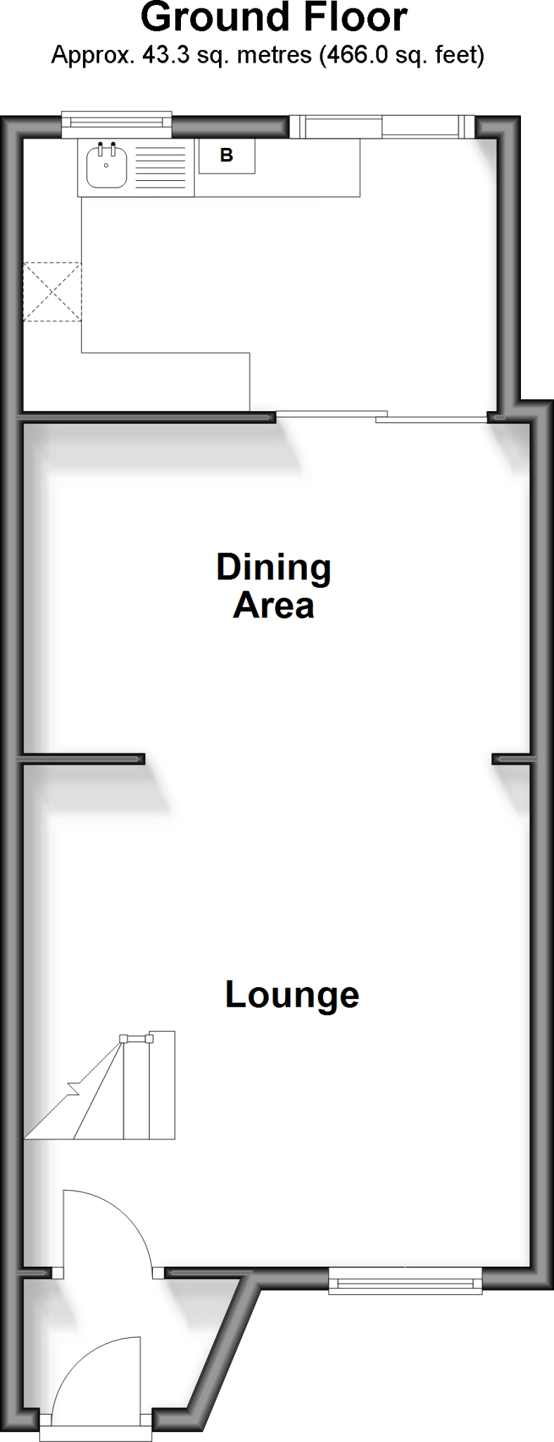 Tennyson Close, Yarmouth, Isle of Wight floorplan
