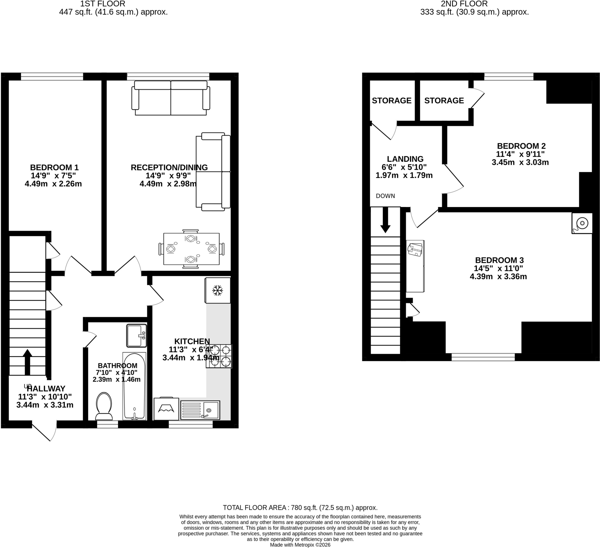 Victoria Road, Ruislip, Middlesex, HA4 0AL floorplan