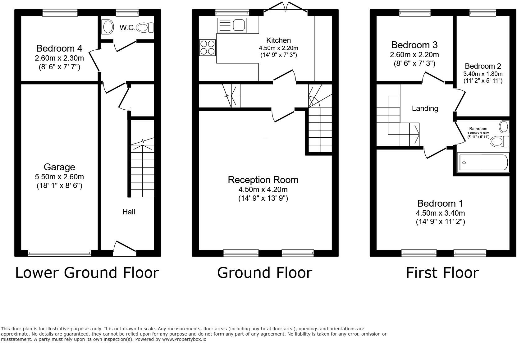 Braithwaite Street, Bishop Auckland, DL14 floorplan