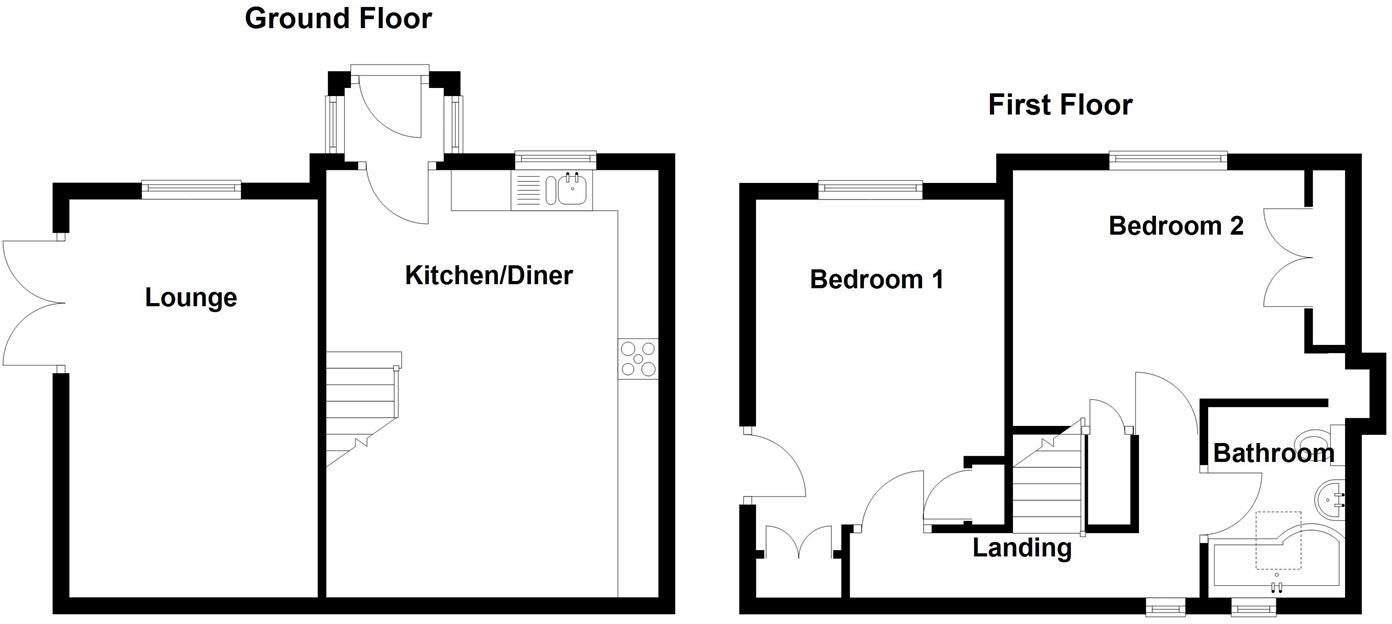 Dewsbury Road, Upper Edge, Elland floorplan