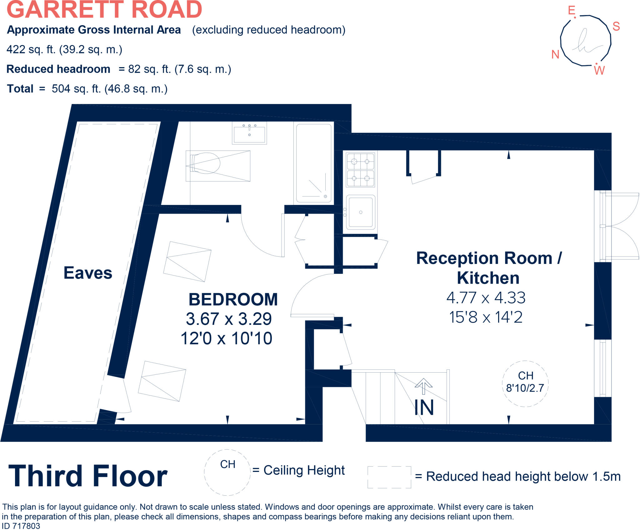 Garratt Lane London SW18 floorplan