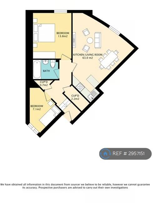 Richmond Place, Brighton, BN2 floorplan