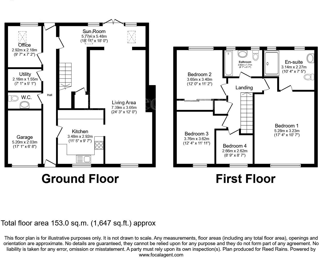 Yeomans Way, South Anston, Sheffield, South Yorkshire, S25 floorplan