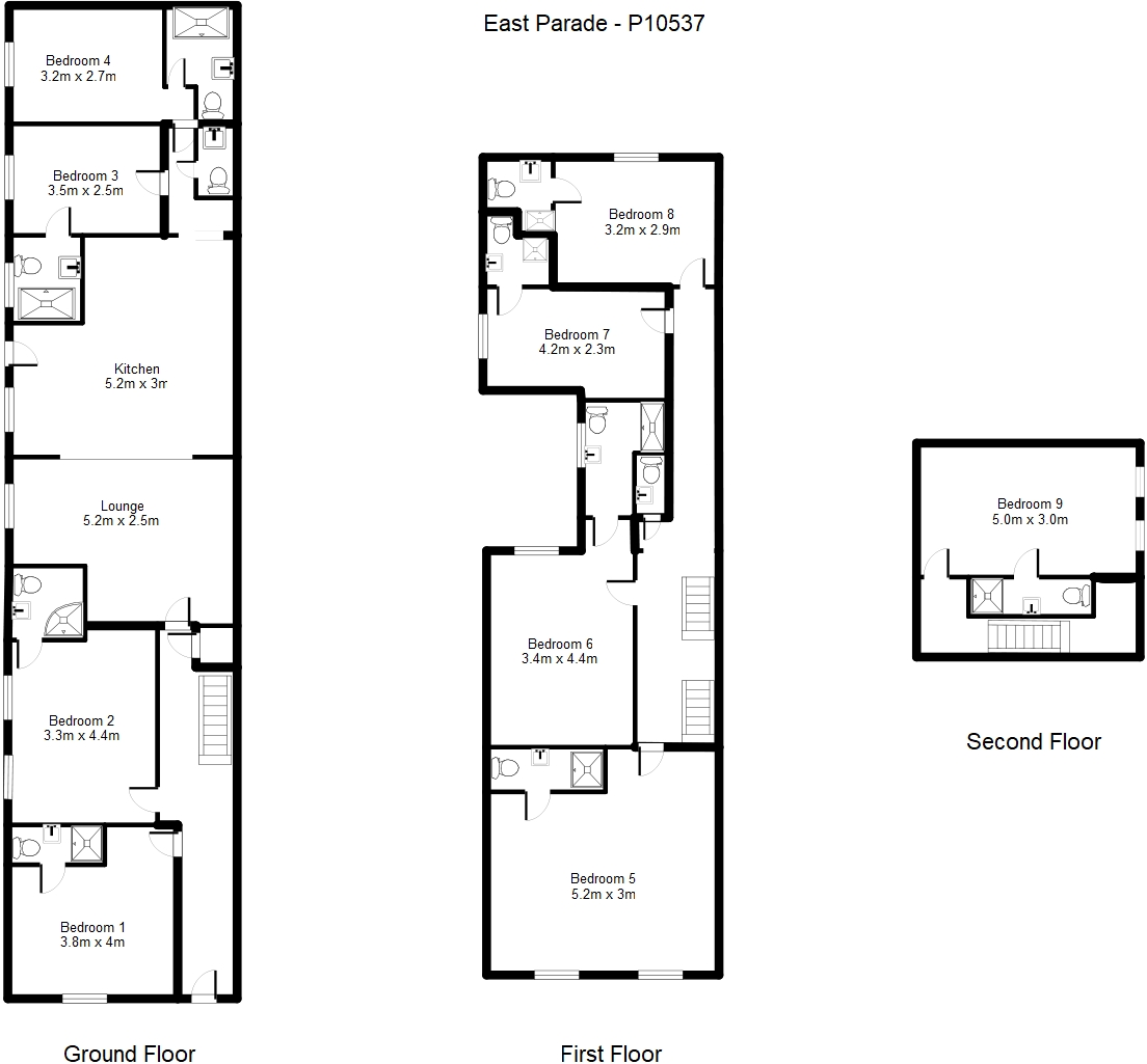 East Parade, Heworth floorplan