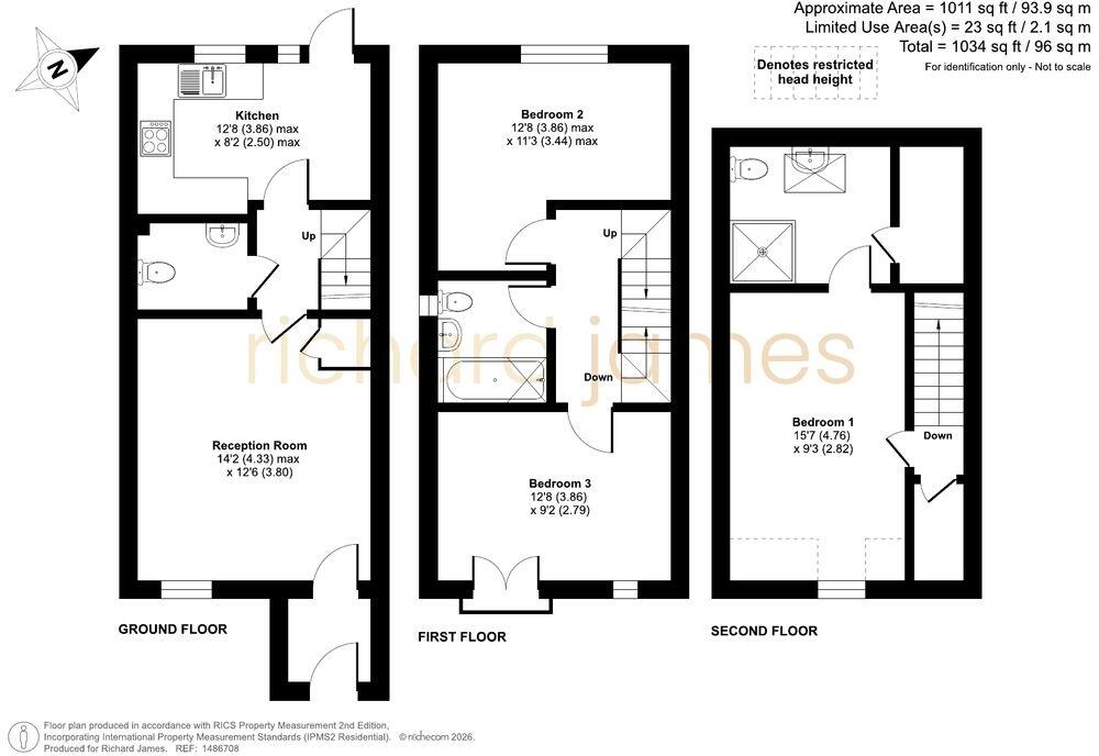 Grayling Avenue, Swindon, SN3 floorplan