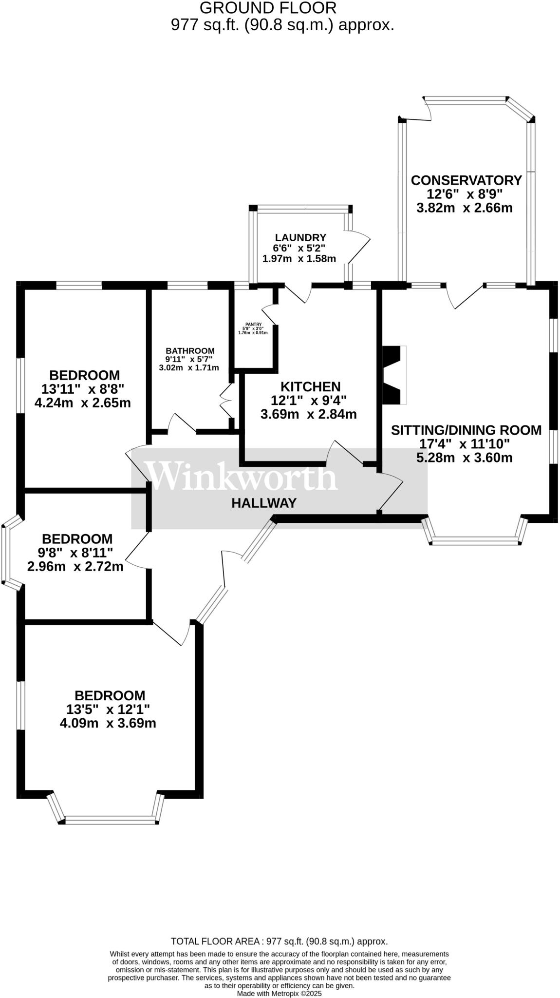Caistor Lane, Caistor St. Edmund, Norwich, Norfolk, NR14 floorplan