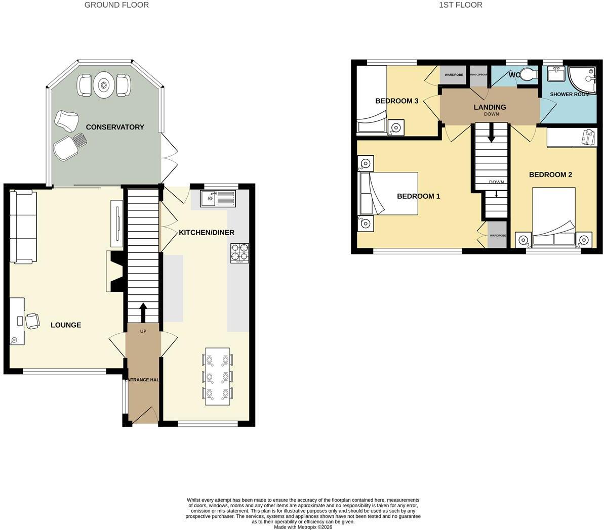 Matching Green, Fryerns, SS14 floorplan