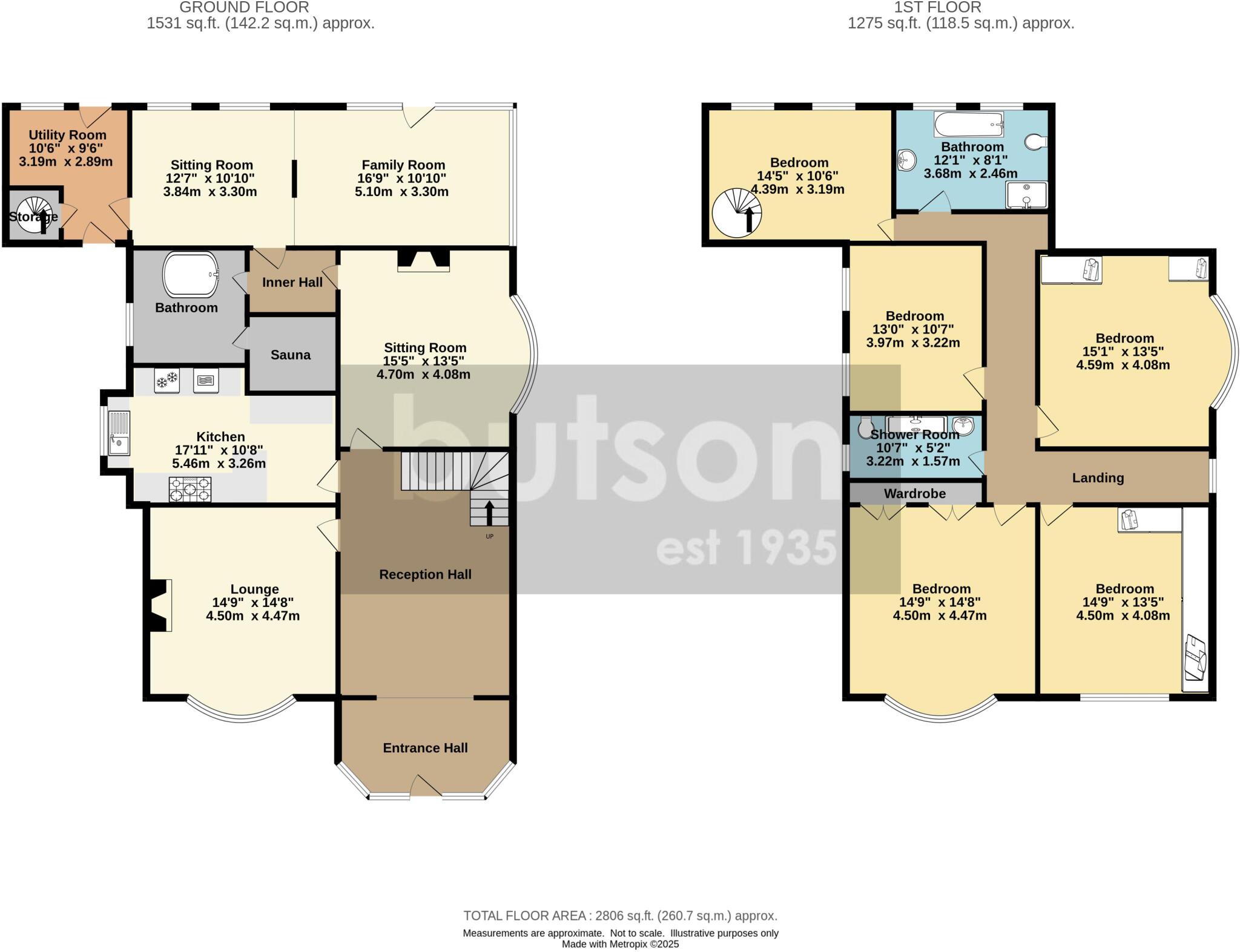Substantial Detached Family Home - 101 Newton Drive, Blackpool, FY3 8LZ floorplan