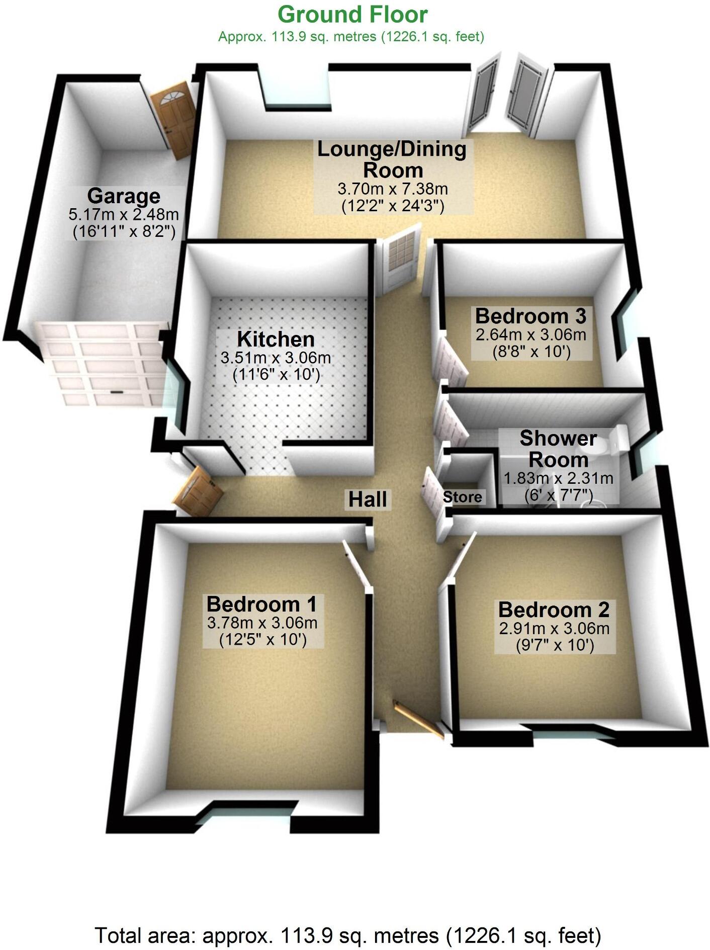 Saxifield Street, Burnley, Lancashire, BB10 floorplan
