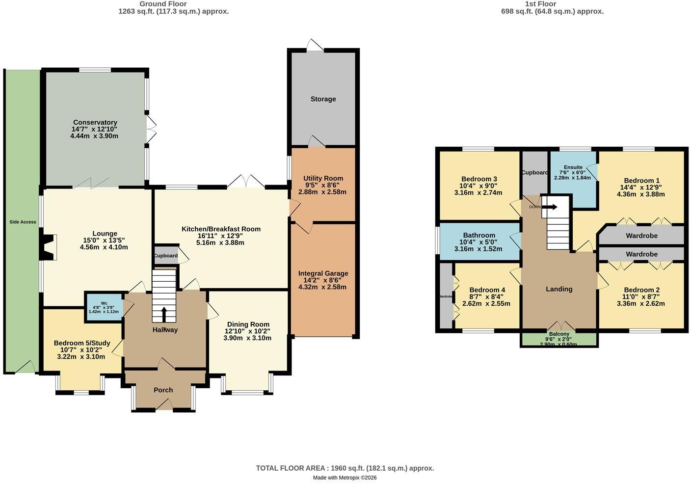 Carnet Close, Crayford, Dartford floorplan