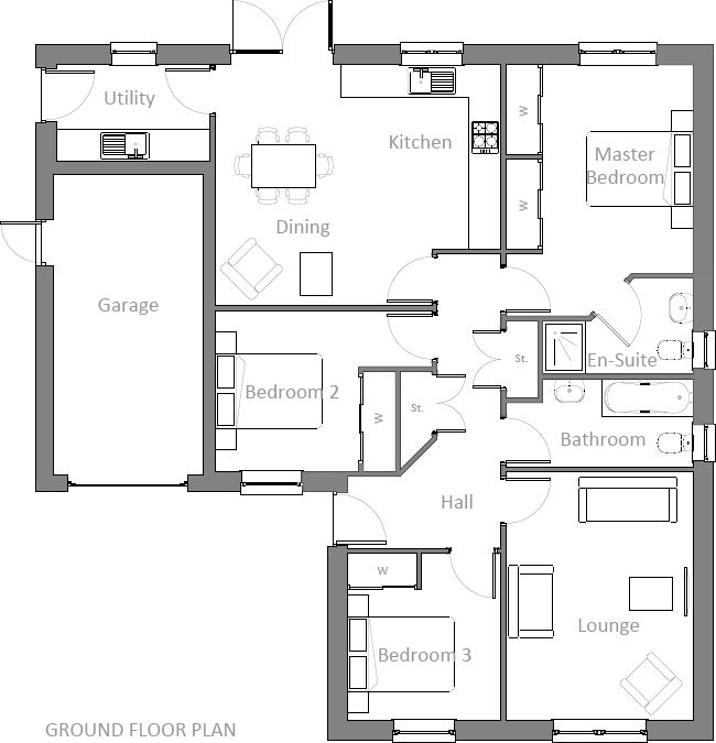 Elm Drive, Blairgowrie, Perth, PH10 floorplan