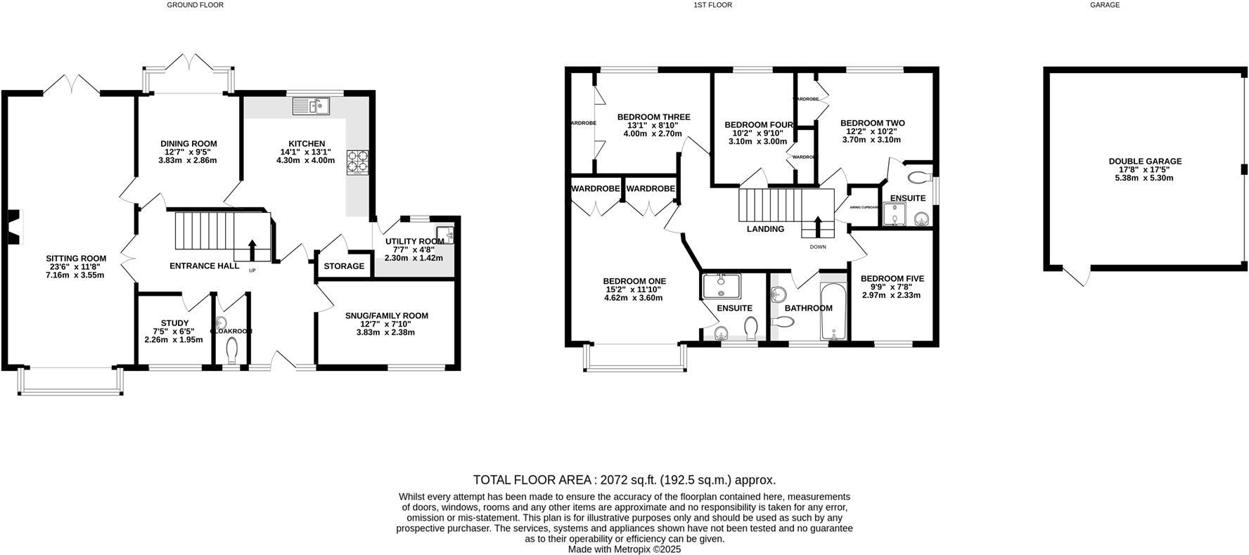 Stanley Close, Wanborough, Swindon floorplan