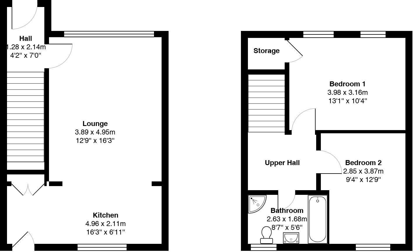 Nith Lane, ML2 floorplan